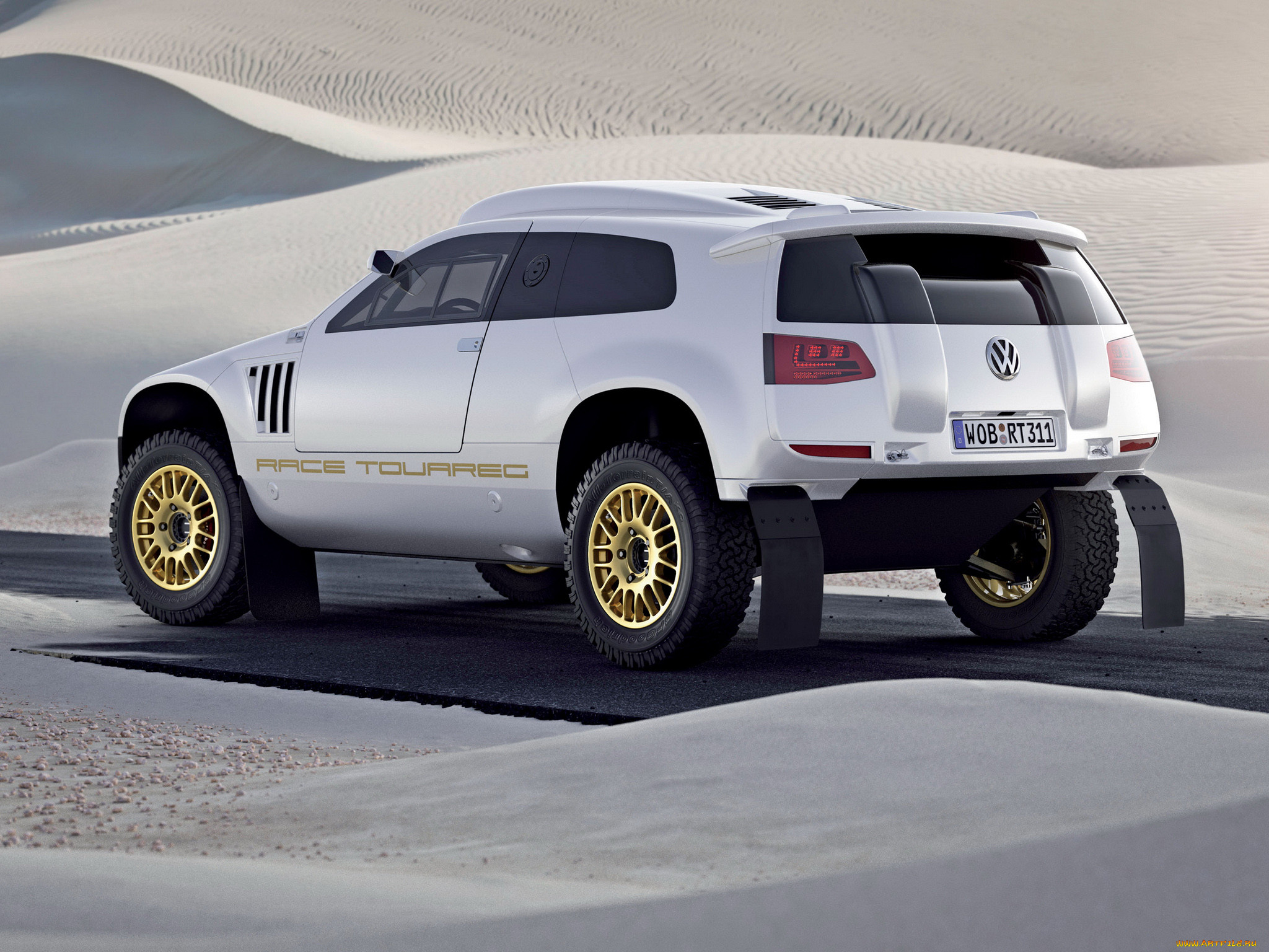 race, touareg, qatar, concept, 2011, , volkswagen